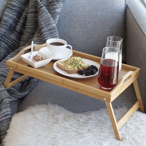 Bamboo Breakfast Tray Linen Chest