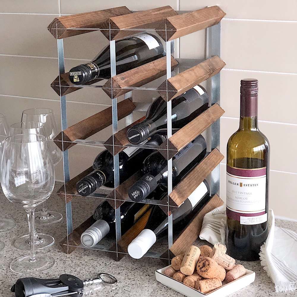 Ensemble d'accessoires pour le Vin dans une bouteille de vin - Cadeau pour  le vin 